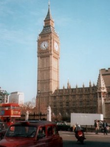 Tower des House of Parlament mit dem Big Ben
