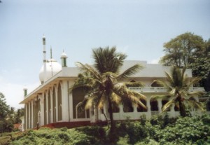 Die islamische Moschee in Beruwela