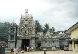 Der größte Hindutempel in Matale