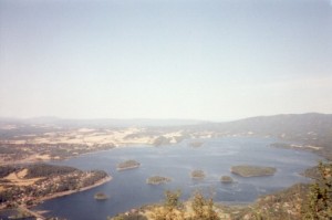Blick auf die südliche Fjordlandschaft